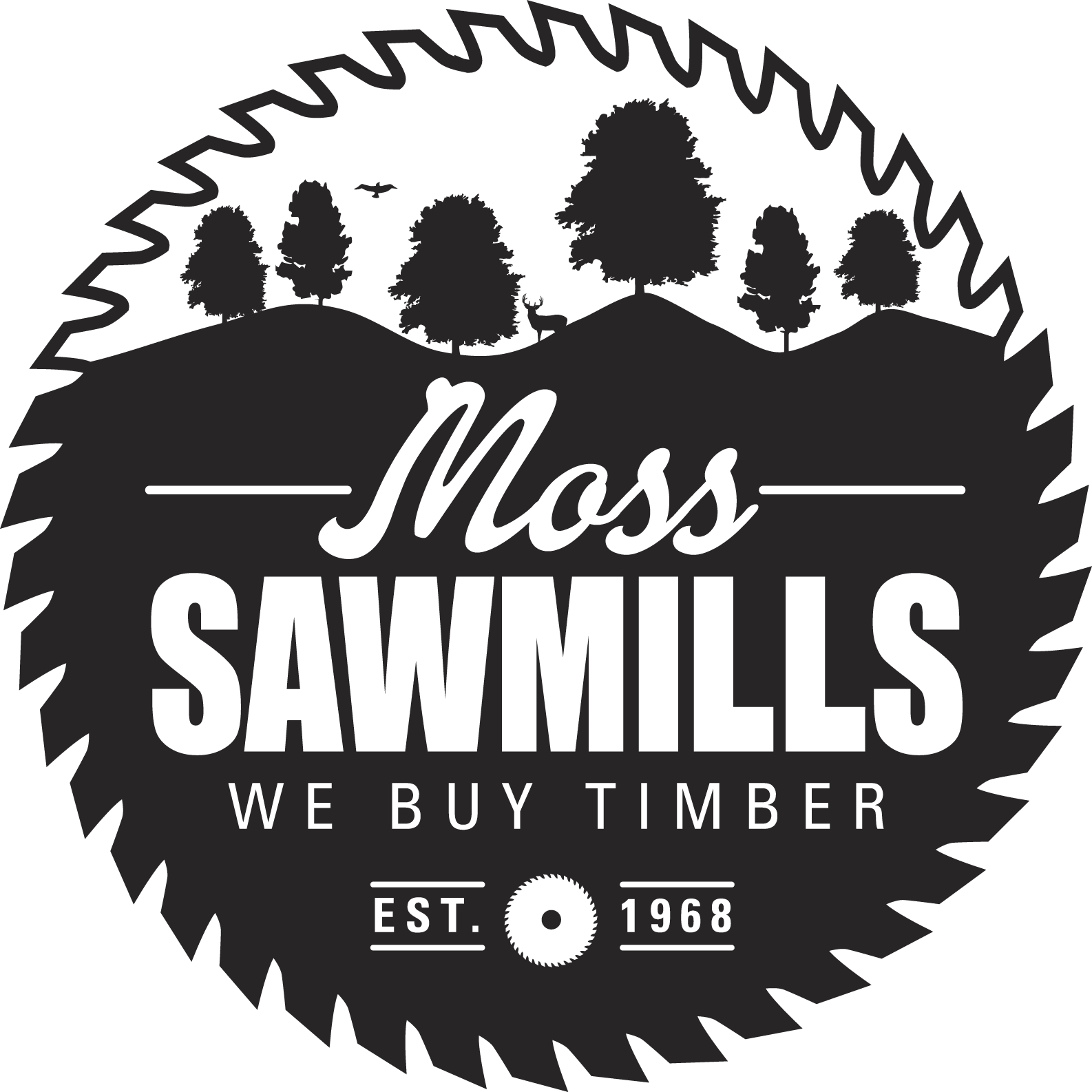 Moss Sawmill logo